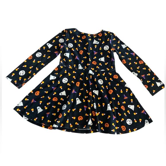 The Children’s Place 100% Cotton Black Halloween Theme Dress Size 2T - Picture 2 of 4